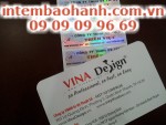 In tem bảy màu dạng dài cho Công ty TNHH SX TM DV Thiên Việt